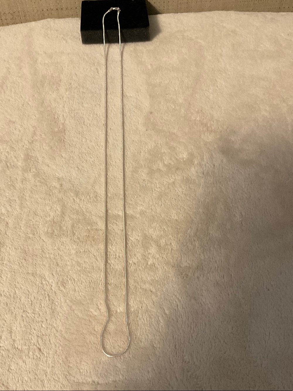 Minimalist Silver Snake Chain Necklace - Everyday Chic